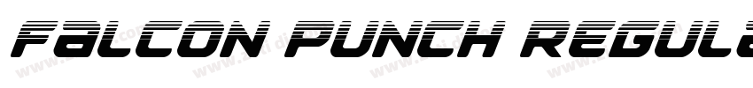Falcon Punch Regular字体转换